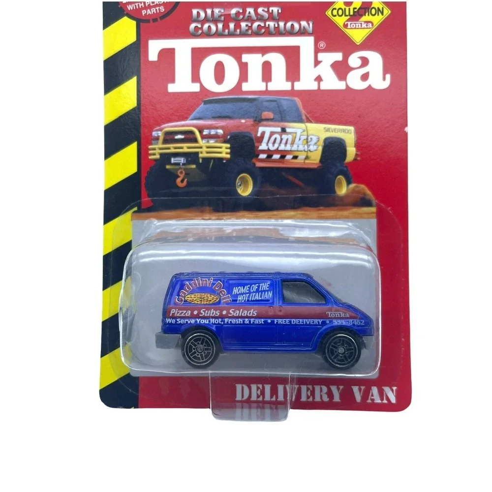 Maisto Tonka Gaddini Deli Delivery Van Blue Vehicle Diecast 1/64 Scale #41/50‎